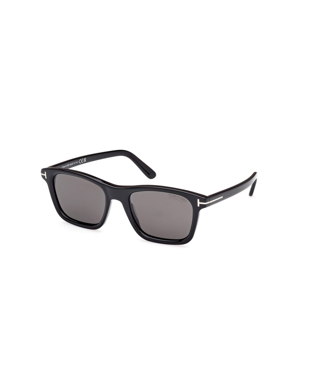 Tom Ford Black Ft1179 Barron 01D Sunglasses Acetate Smoke Squared Polarized for men