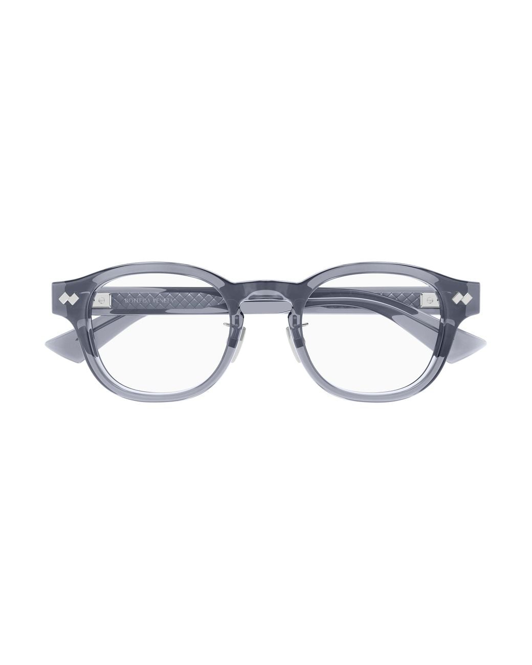 Bottega Veneta Black Bv1518Oa 004 Montature Da Vista Acetato Rotonda