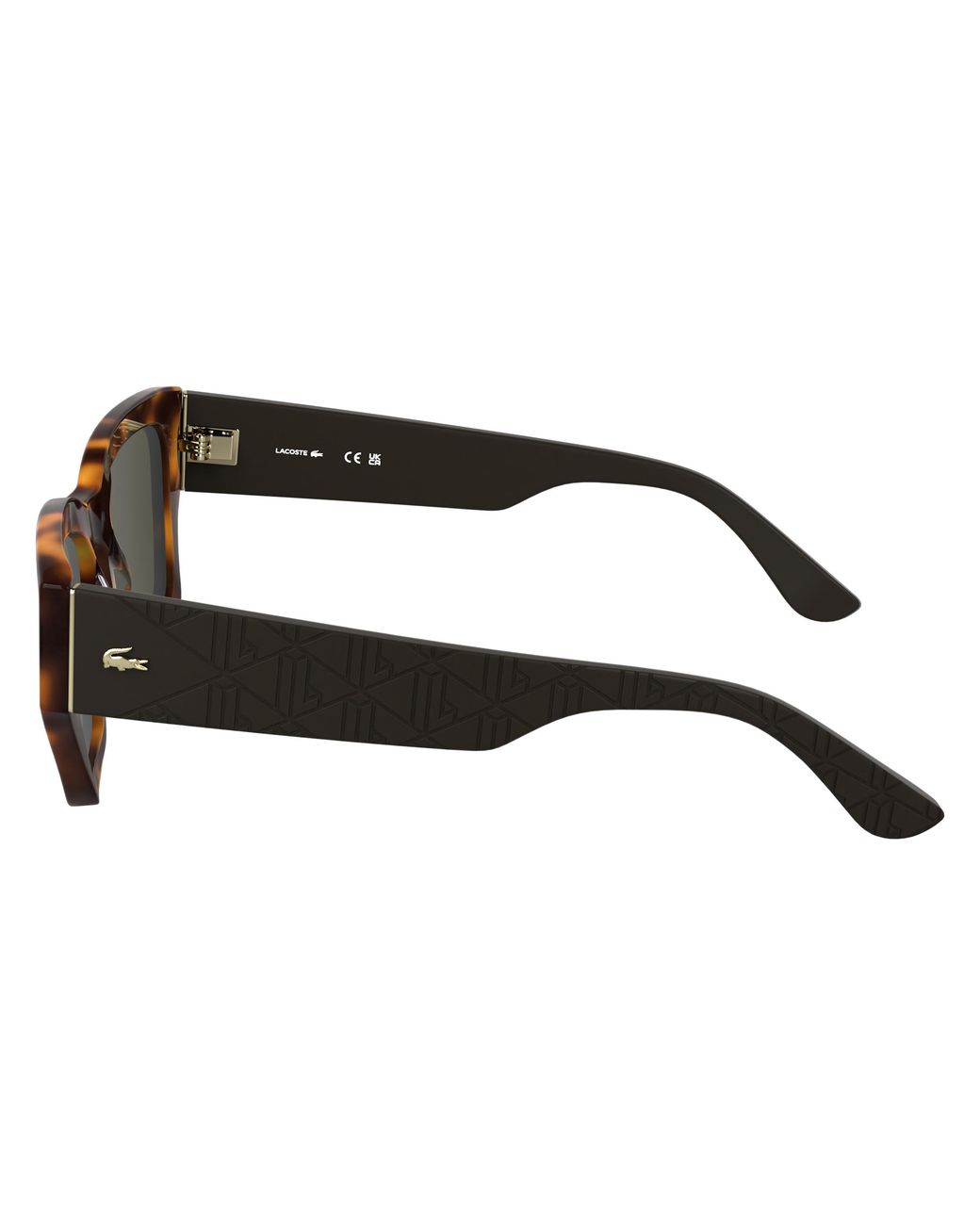 Lacoste Black L6053S 214 Sunglasses Acetate Butterfly Normal