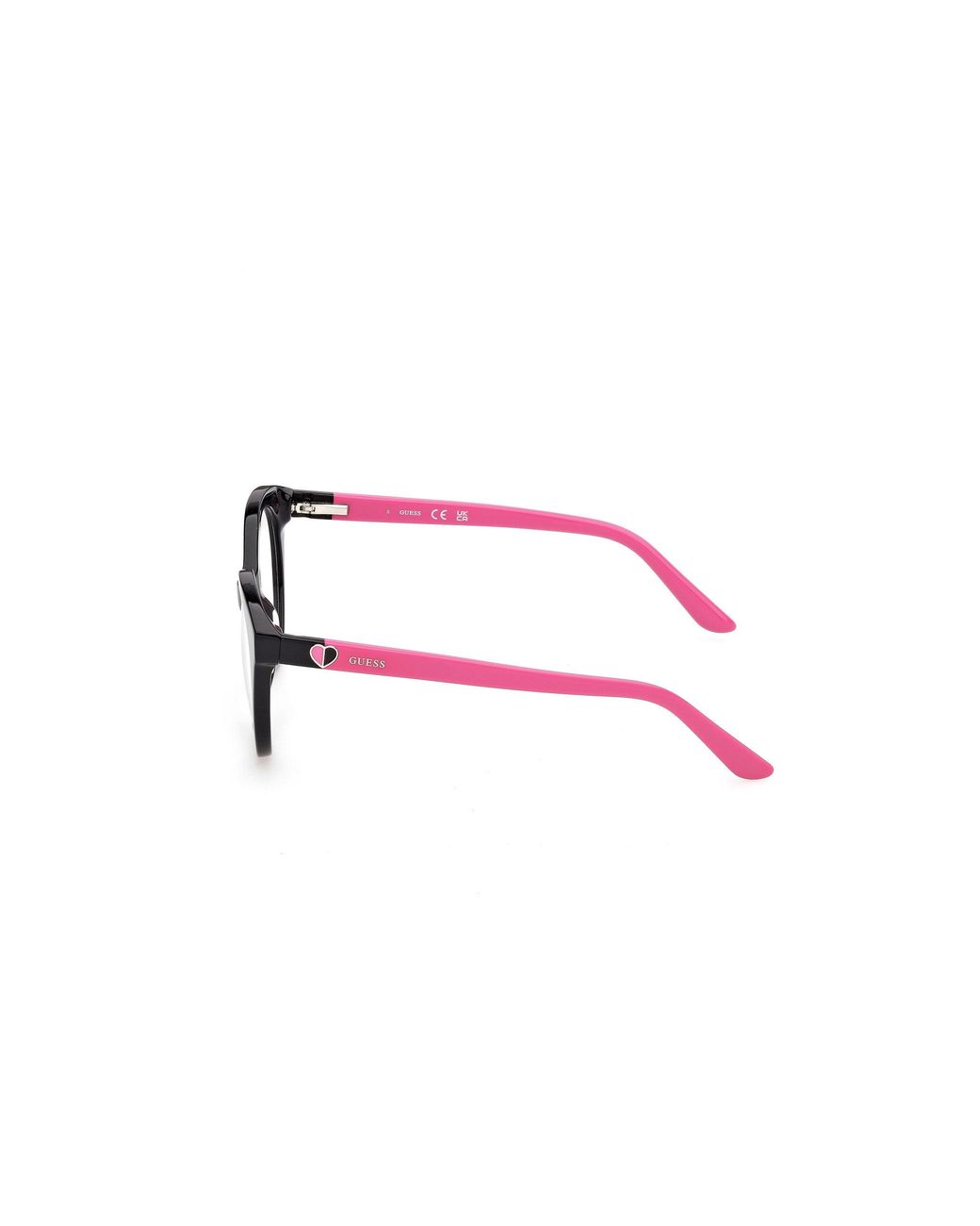 Guess Black Gu50396 5 Optical Frames Acetate Round Normal