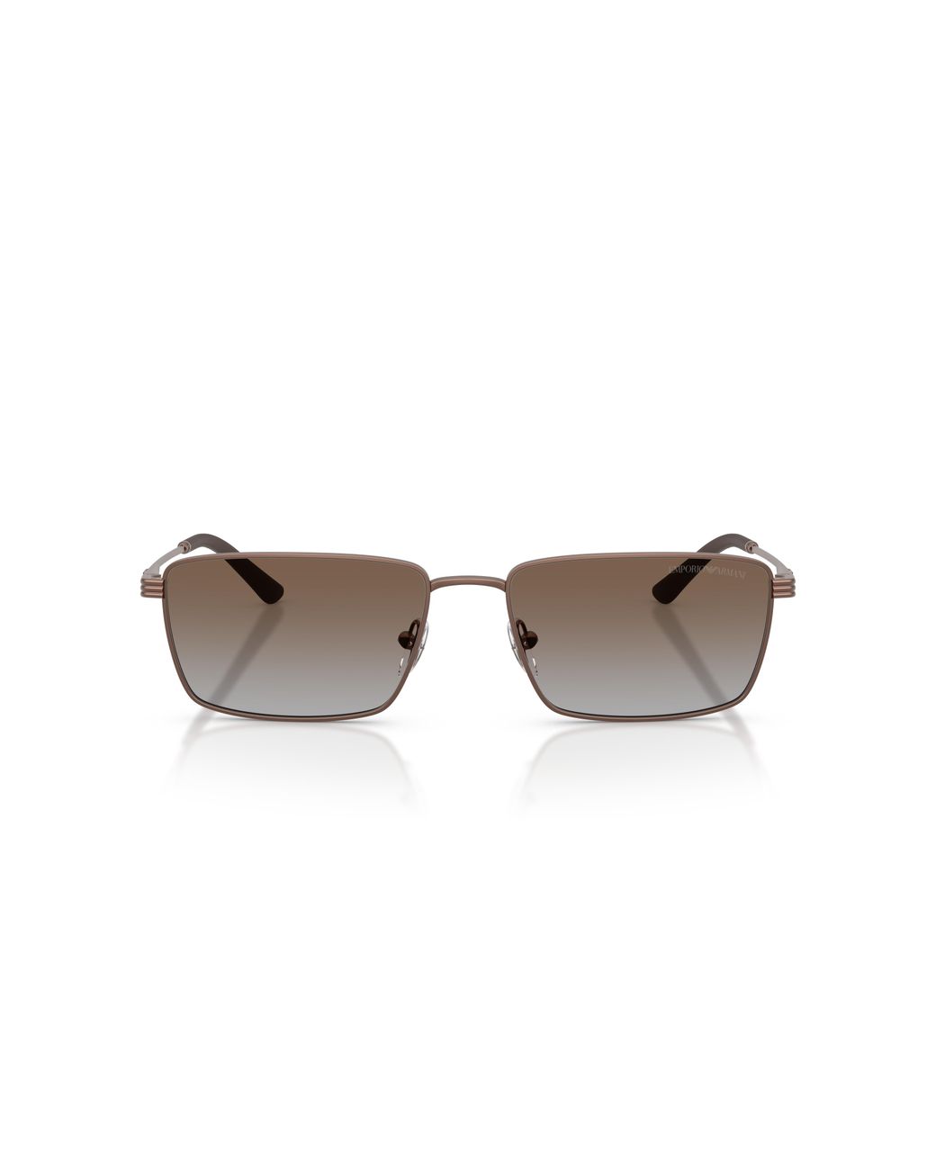 Emporio Armani Black Ea2169 300689 Sunglasses Metal Squared Normal Shaded for men