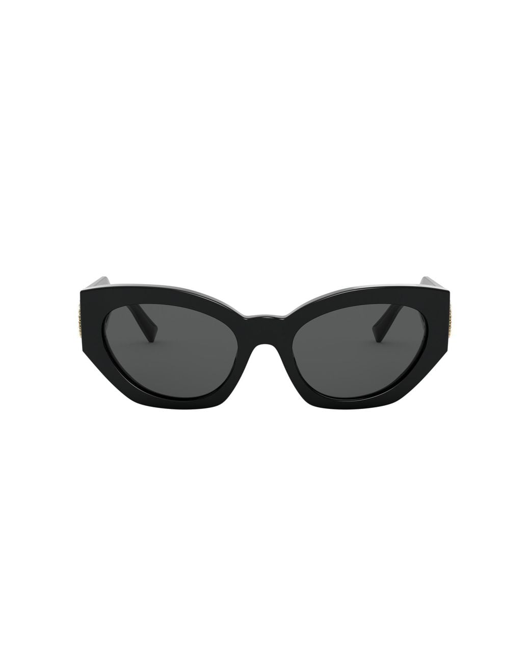 Versace Black Ve4376B Gb1/87 Sunglasses Plastic Geometric Normal