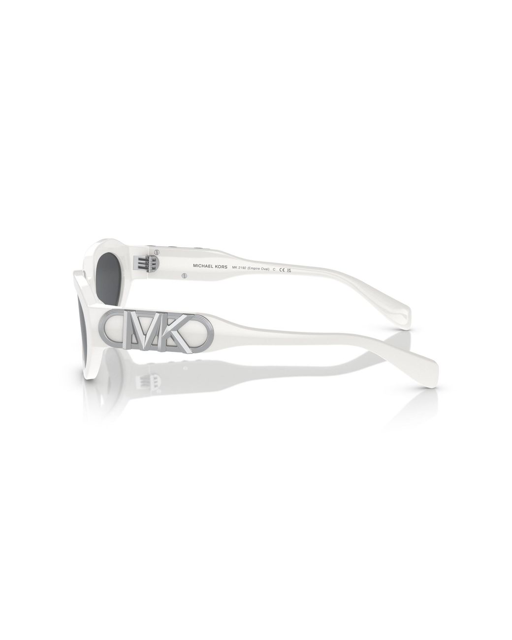Michael Kors Black Mk2192 Empire Oval 310087 Sunglasses Acetate Round Normal