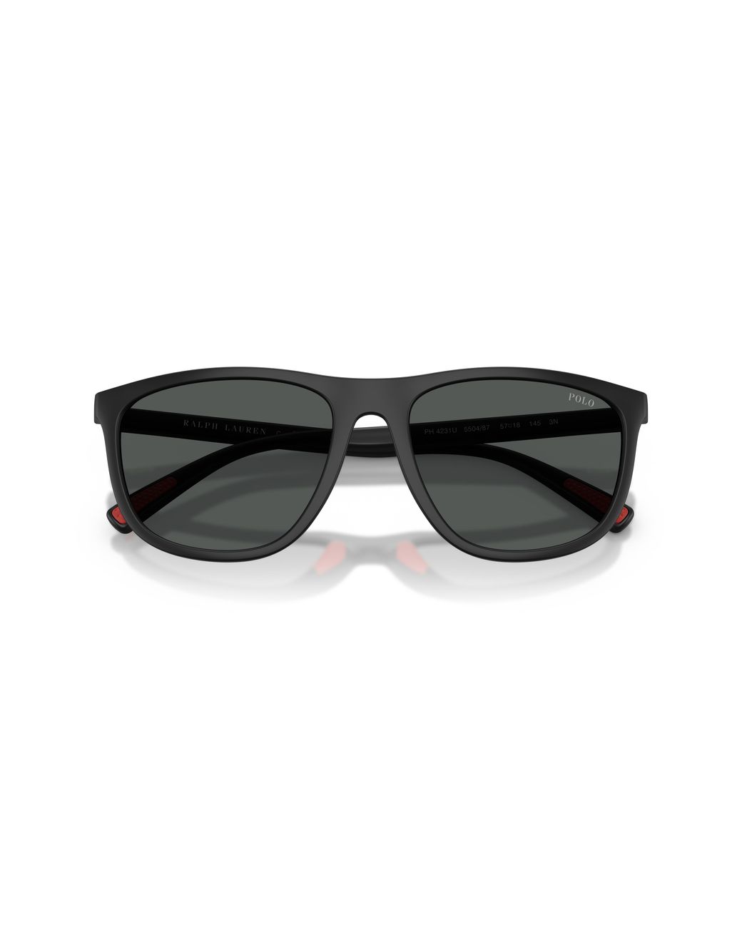 Polo Ralph Lauren Black Ph4231U 550487 Sunglasses Injected Pillow Normal for men