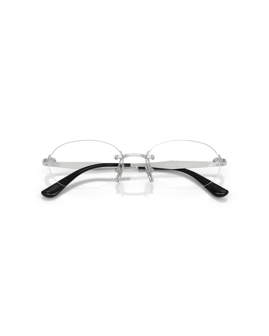 Vogue Eyewear Black Vo4343 323 Optical Frames Metal Round Normal