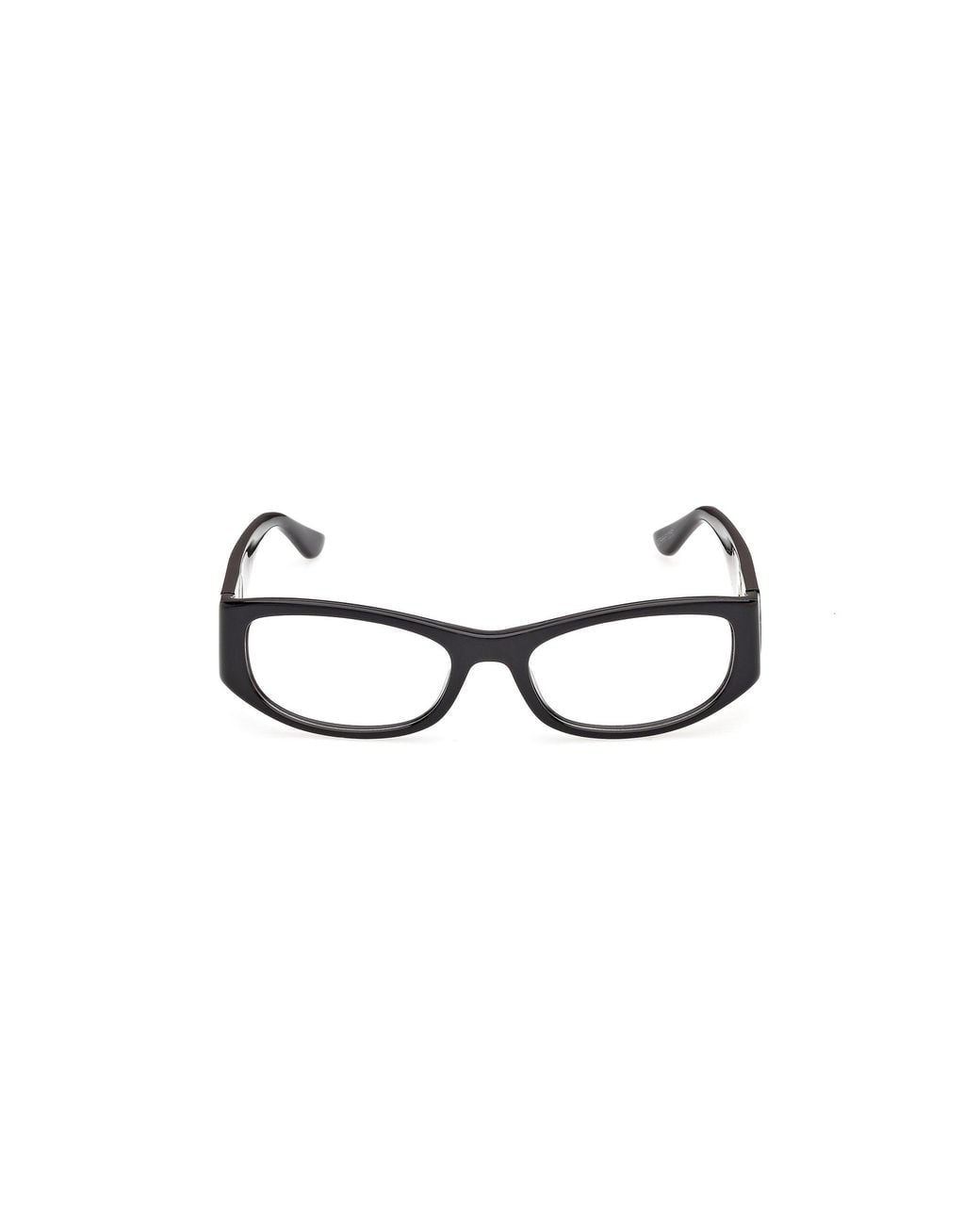 Guess Black Gu50352 001 Optical Frames Acetate Round Normal