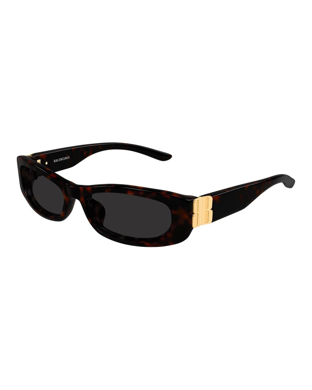 Balenciaga Black Bb0505S 002 Sunglasses Acetate Squared