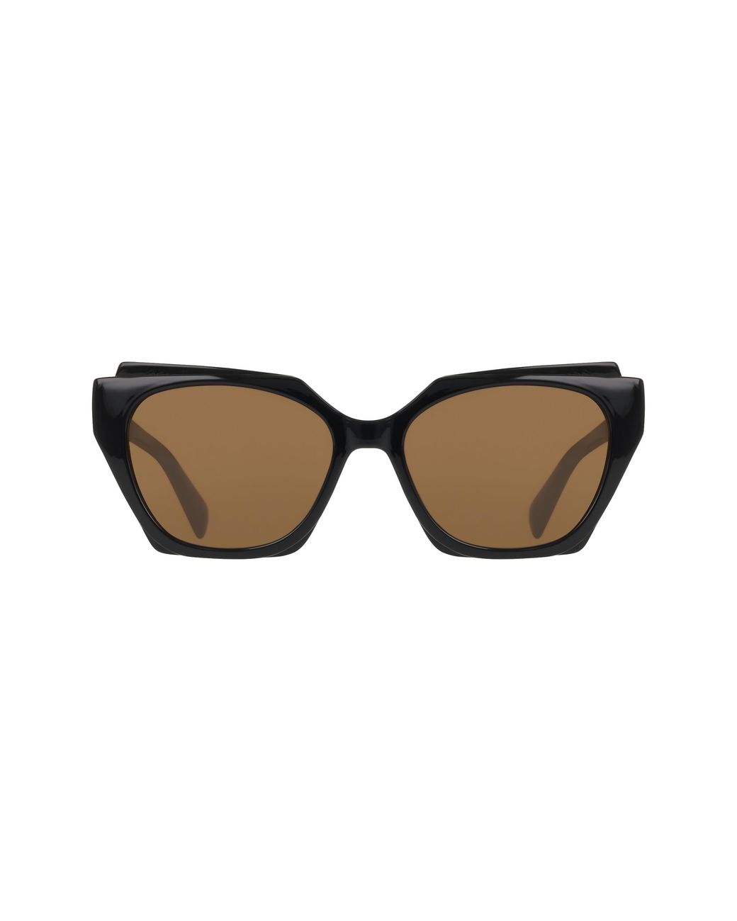 Liu Jo Black Lj809S 001 Sunglasses Bio-Inject Marrone Squared Normal