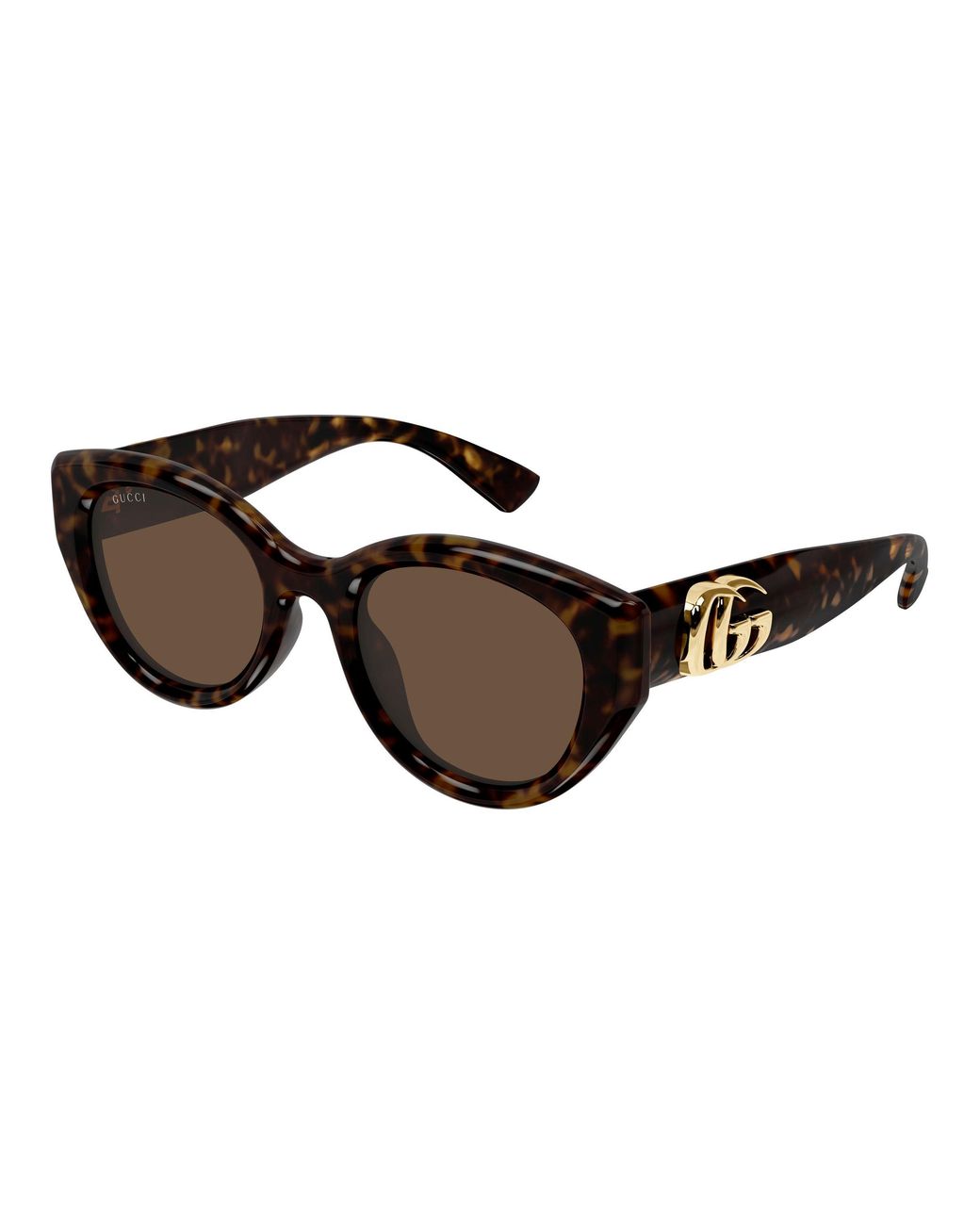 Gucci Black Gg1976Sk 003 Sunglasses Injected Round
