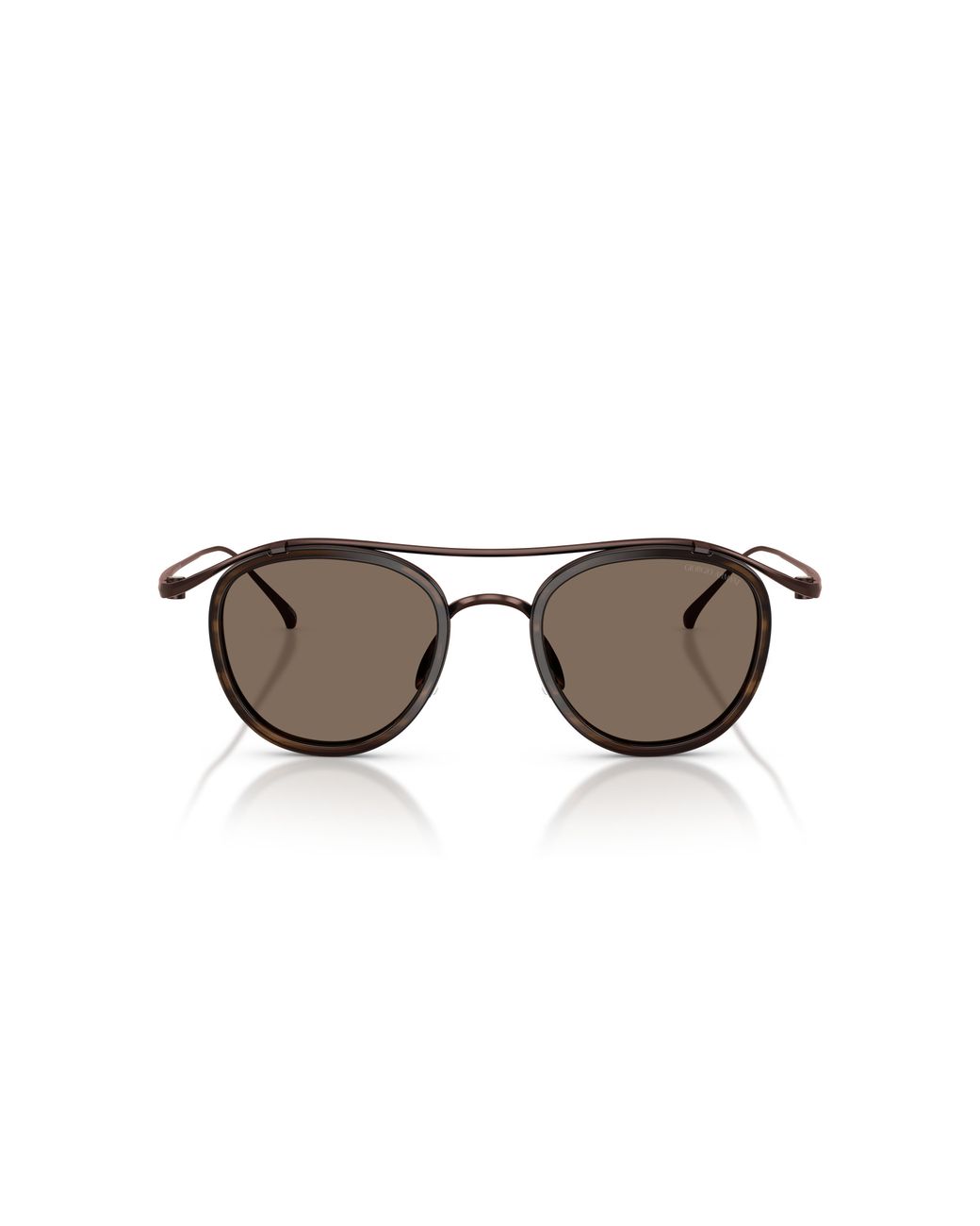 Giorgio Armani Black Ar6179T 343073 Sunglasses Titanium Pantos Normal for men