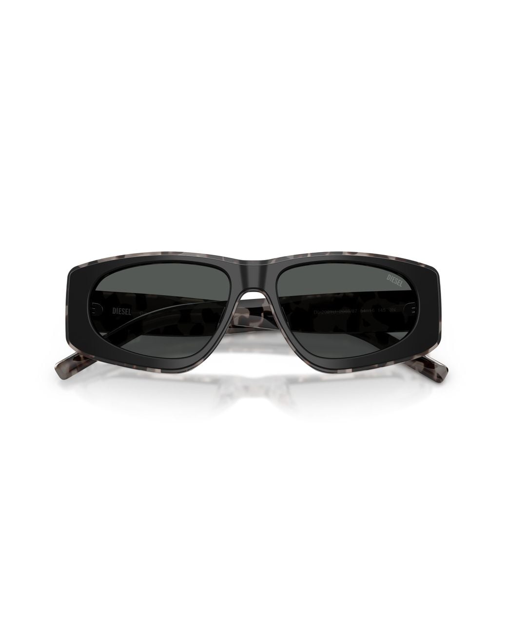 DIESEL Black Dl2021U 206887 Sunglasses Acetate Pillow Normal