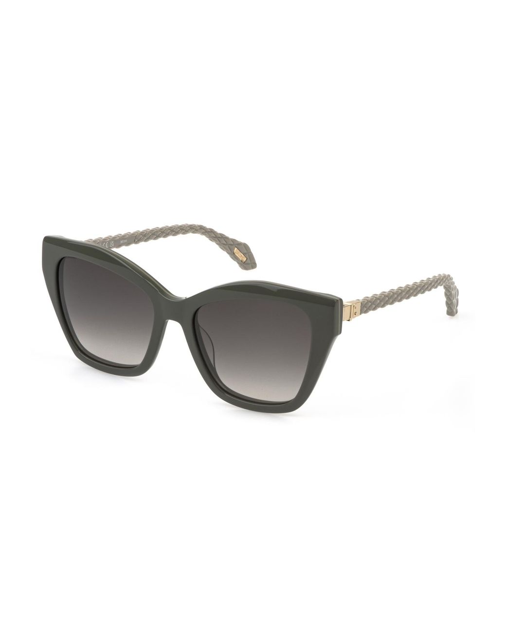Just Cavalli Black Sjc175 06Nt Sunglasses Acetate Smoke Butterfly Normal Nuanced