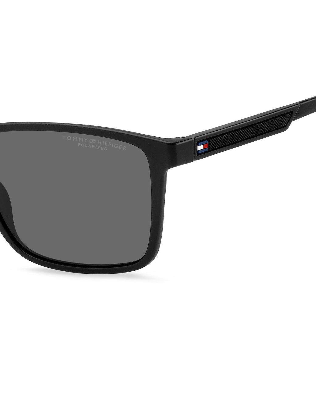 Tommy Hilfiger Black Th 2201/S 807/M9 Sunglasses Eco-Poliame Squared Polarized for men