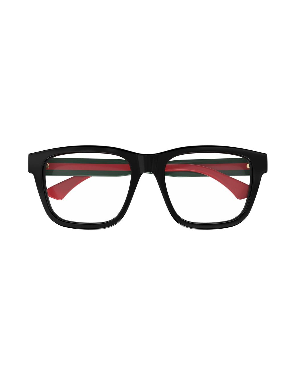 Gucci Black Gg1870O 005 Optical Frames Acetate Transparent Squared for men