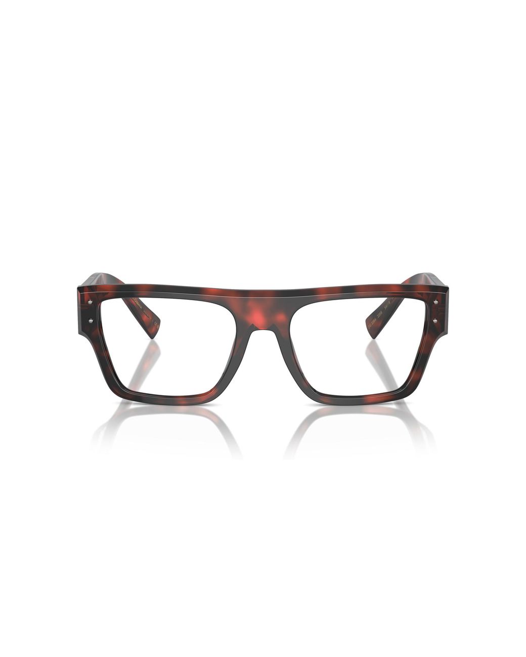 Dolce & Gabbana Black Dg3384 3358 Optical Frames Acetate Transparent Squared Normal for men
