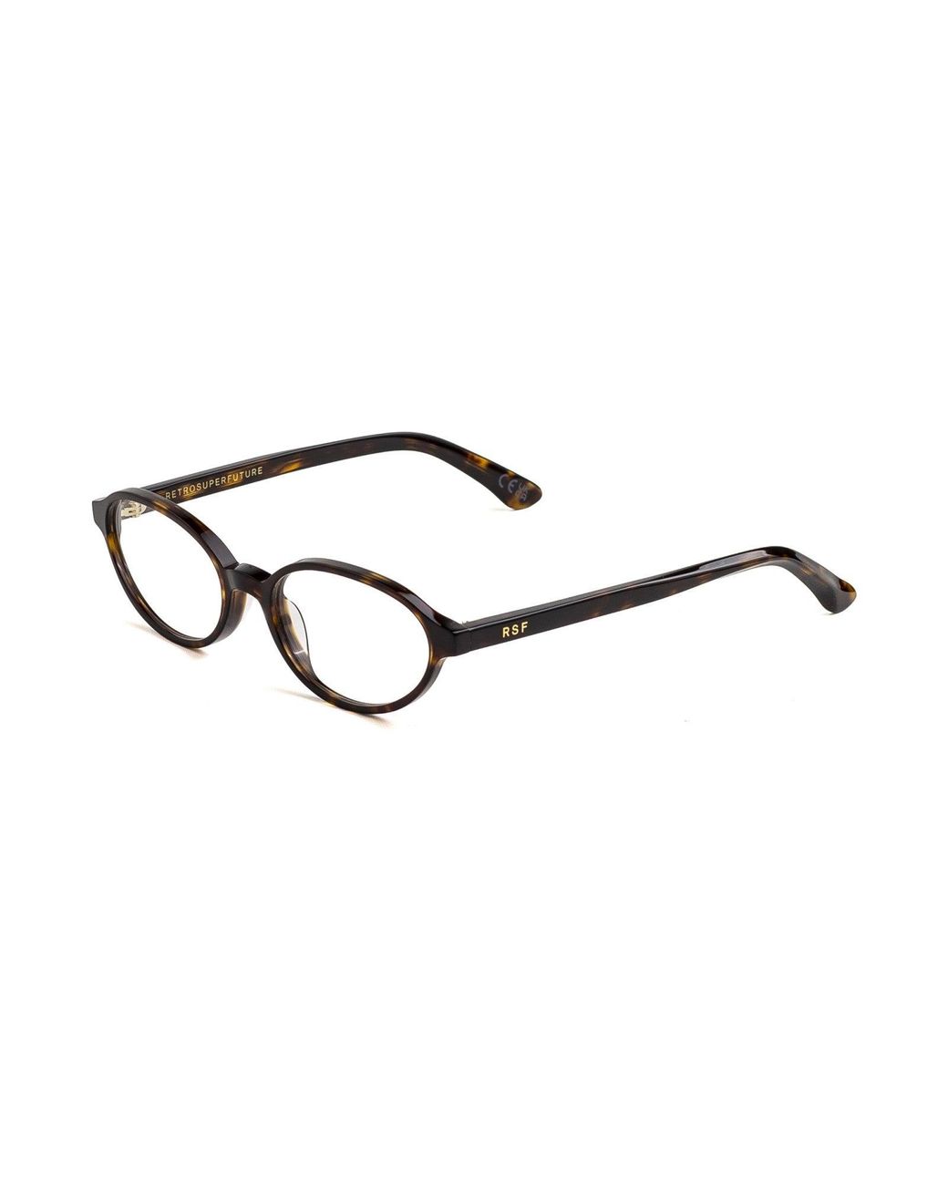 Retrosuperfuture Brown U7N Numero 04 3627 Optical Frames Acetate Round