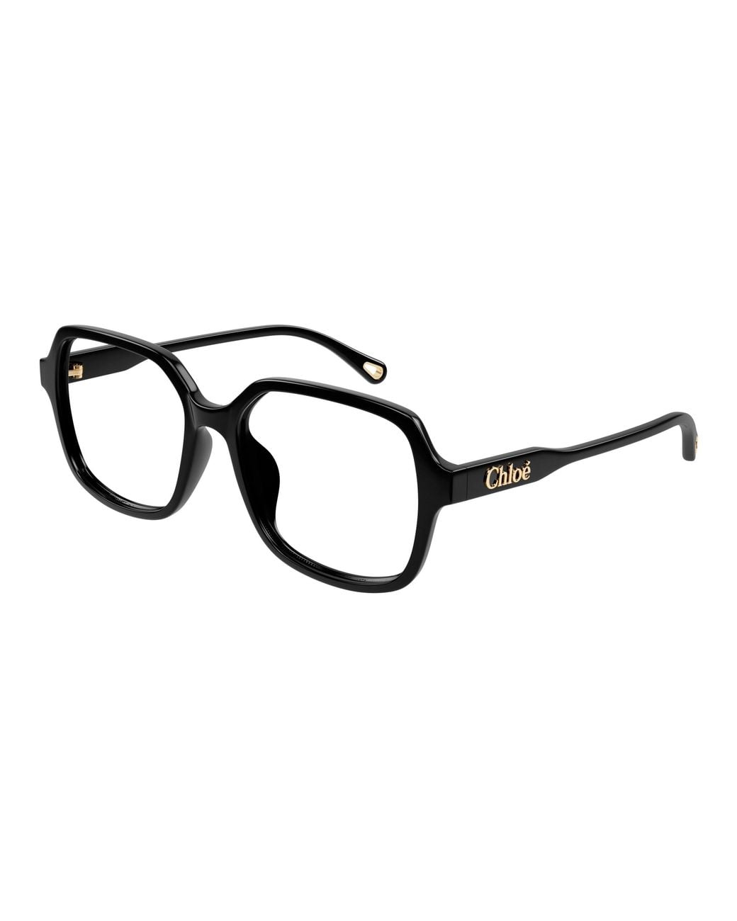 Chloé Black Ch0277Oa 001 Optical Frames Acetate Transparent Squared