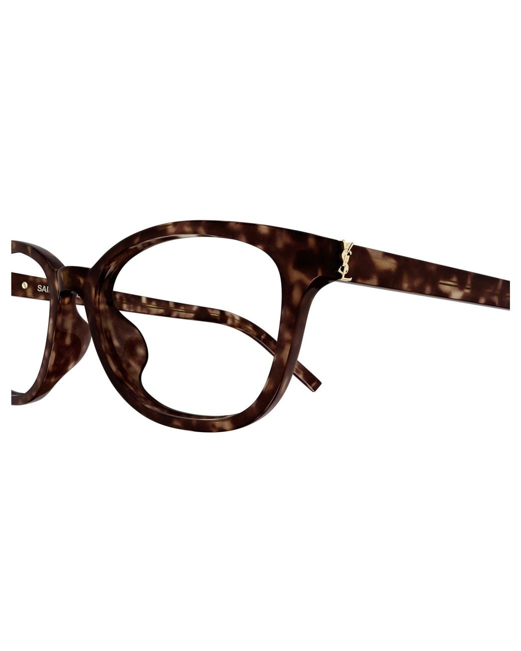 Saint Laurent Black Sl M141/F 002 Optical Frames Acetate Transparent Cat Eye