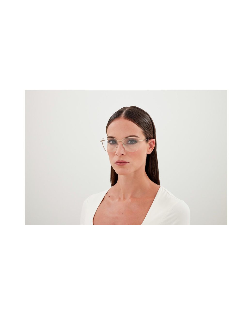 McQueen Black Am0503O 002 Optical Frames Metal Transparent Squared