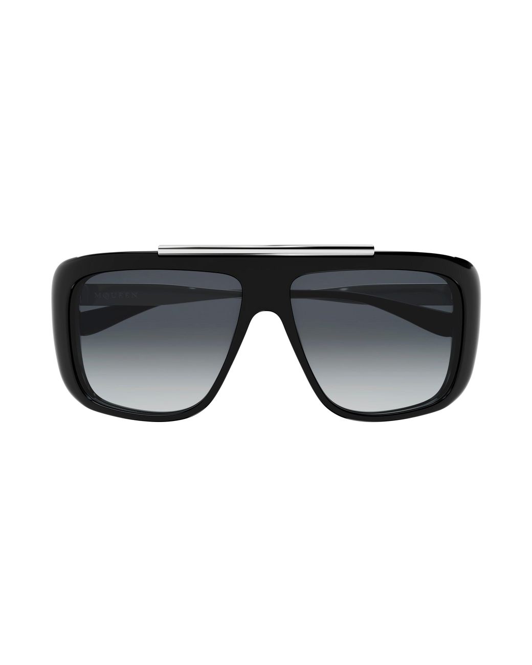 McQueen Black Am0492S 001 Sunglasses Acetate Pilot