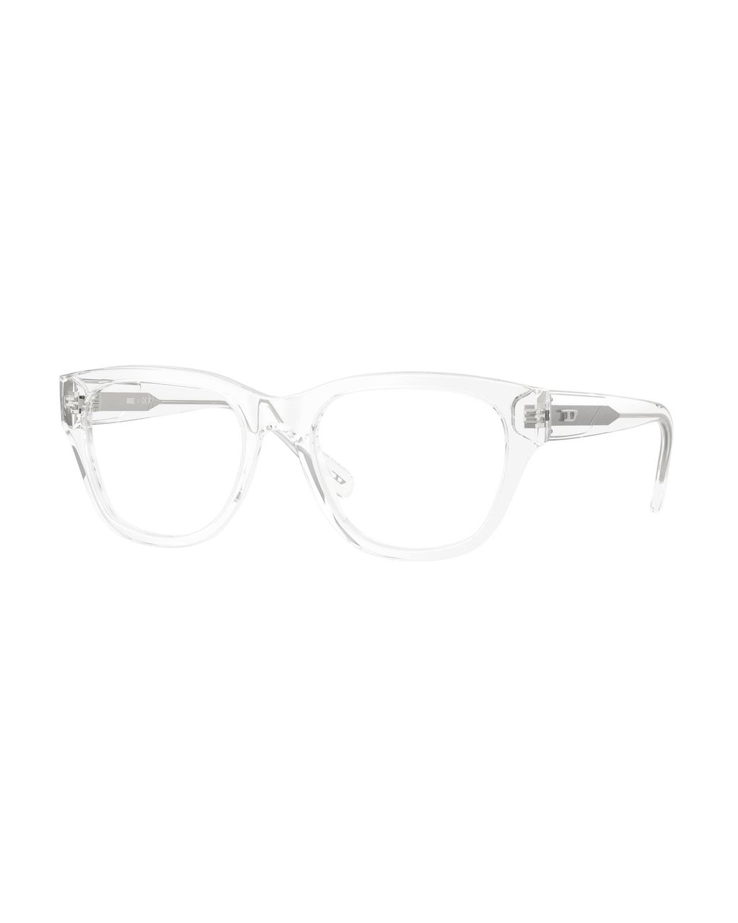 DIESEL Black Dl4001 2005 Optical Frames Acetate Squared Normal