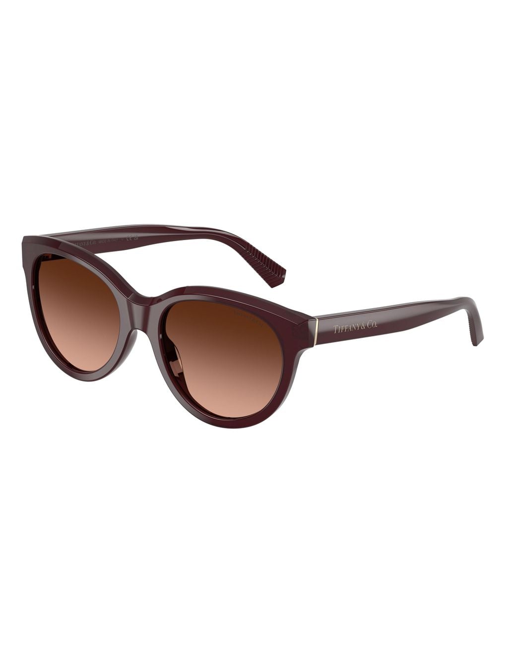 Tiffany & Co Black Tf4271 84705M Sunglasses Acetate Cat Eye Normal Nuanced