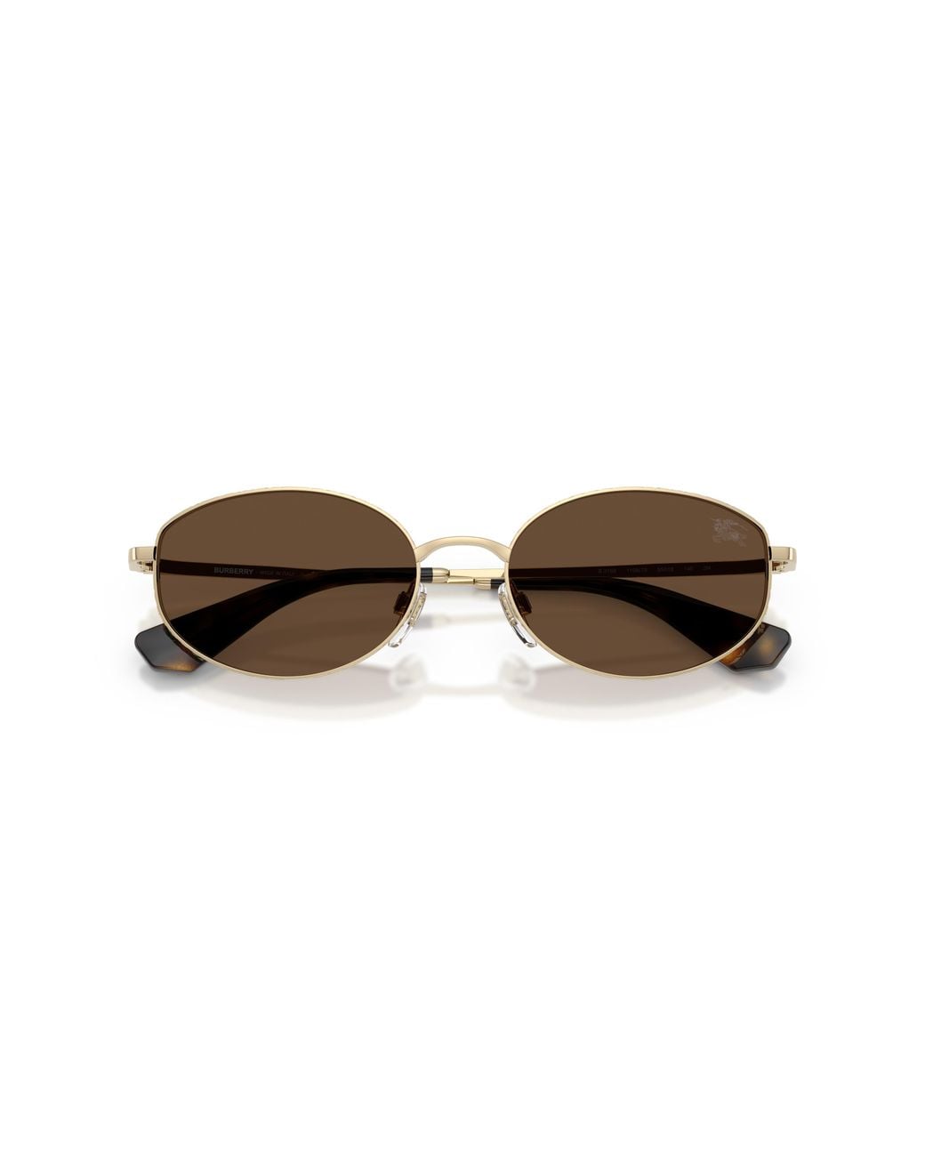 Burberry Black Be3169 110973 Sunglasses Metal Round Normal