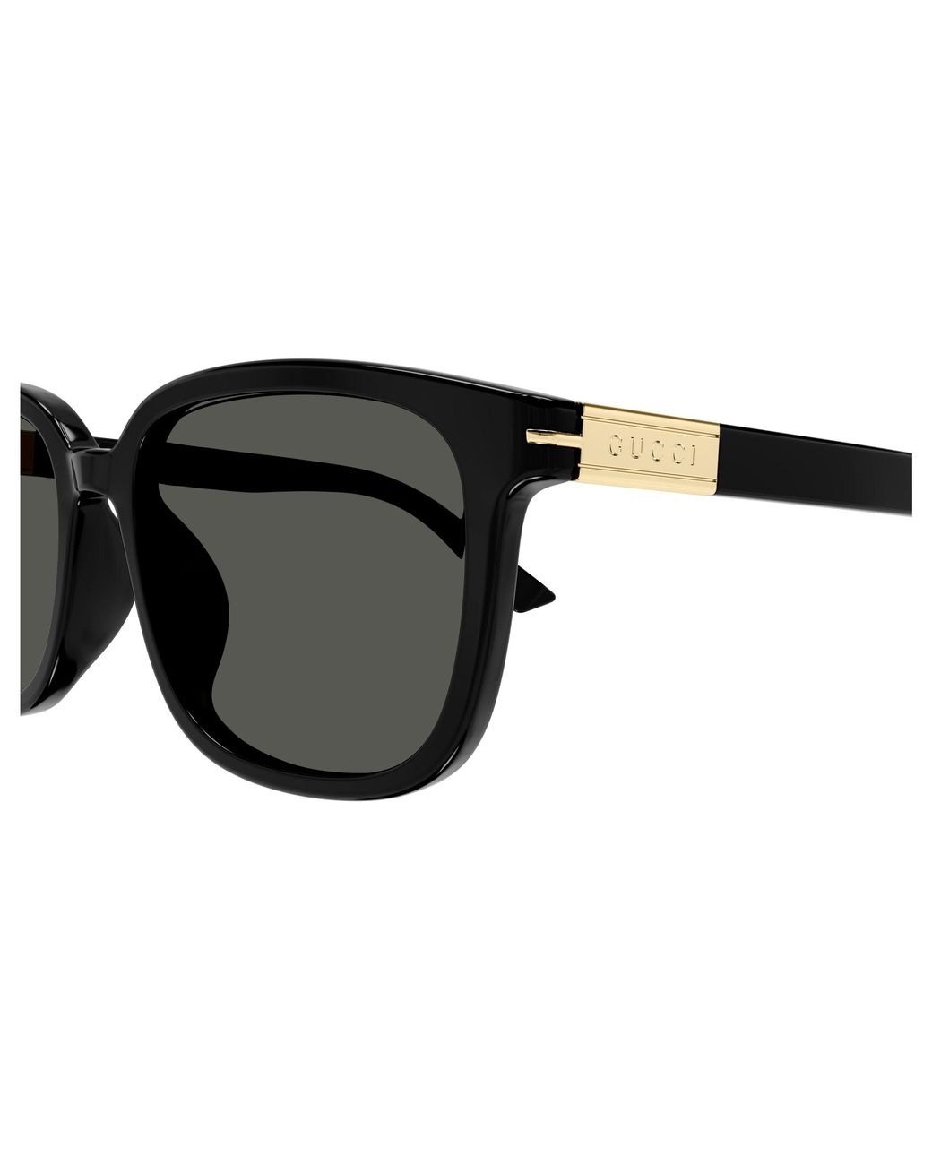 Gucci Black Gg1505Sk 001 Sunglasses Acetate Squared for men