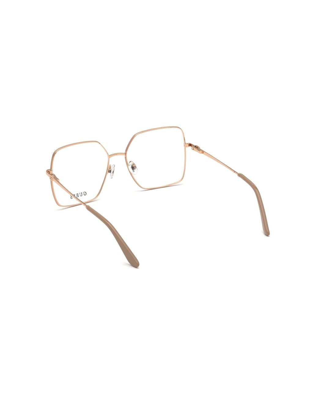 Guess Black Gu2824 059 Optical Frames Metal Squared Normal