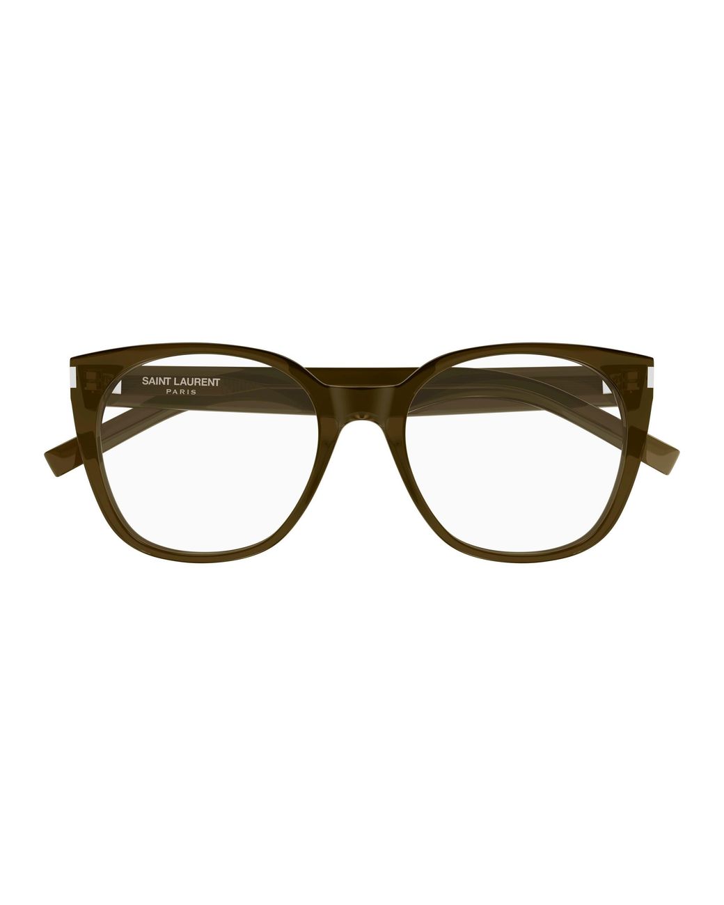 Saint Laurent Black Sl 897 006 Optical Frames Acetate Transparent Cat Eye Antiriflesso