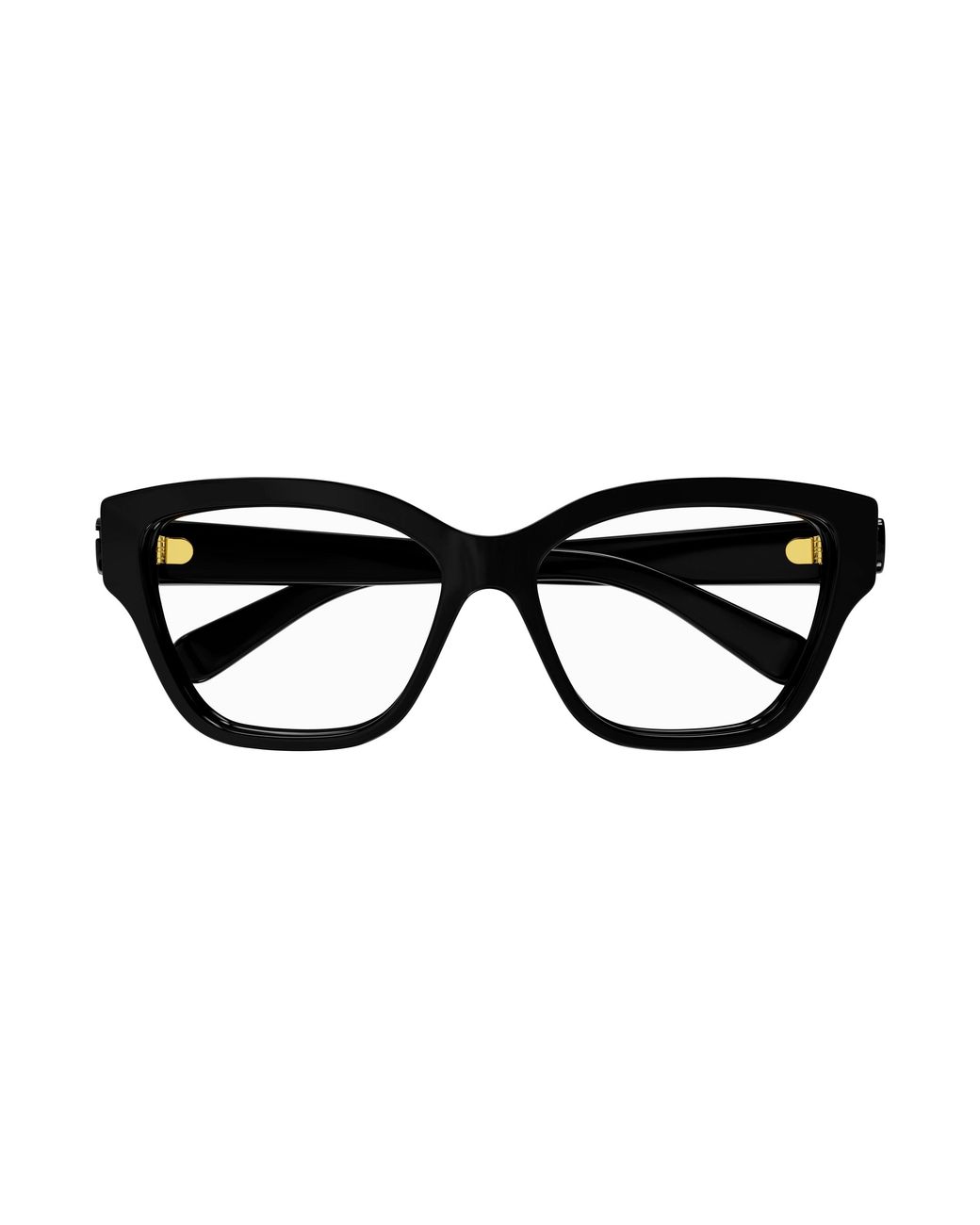 Gucci Black Gg1597O 001 Optical Frames Injected Transparent Cat Eye