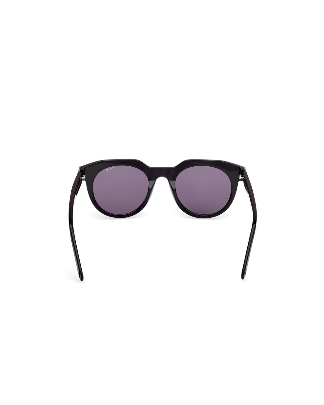 Guess Black Gu00214 01A Sunglasses Acetate Smoke Round Normal for men