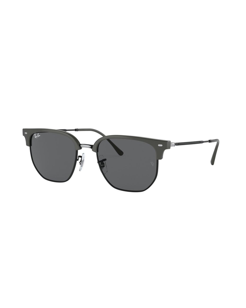 Ray-Ban Black Rb4416 New Clubmaster Square Sunglasses