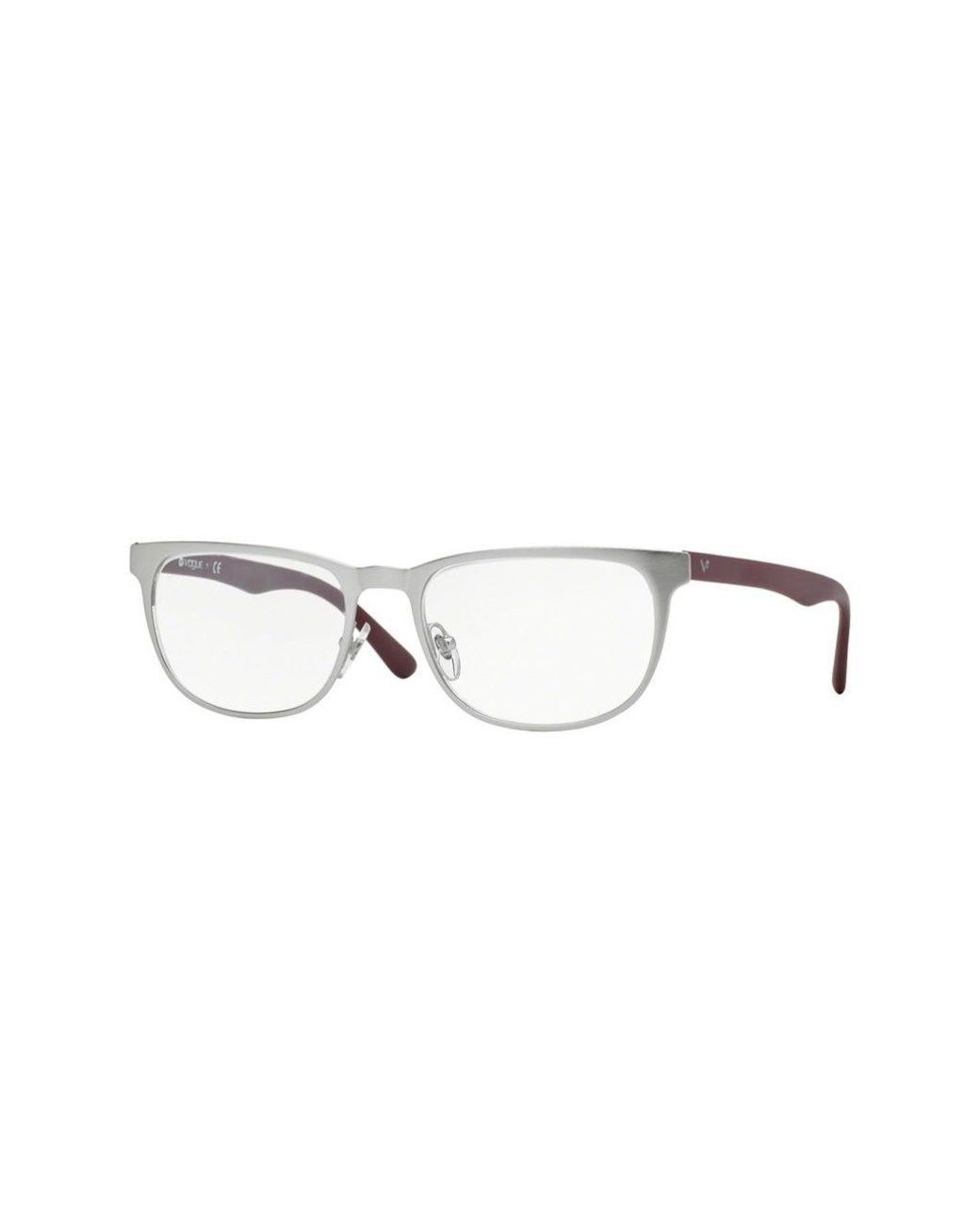 Vogue Eyewear Black Vo3861 916S Optical Frames Outlet Metal Squared for men