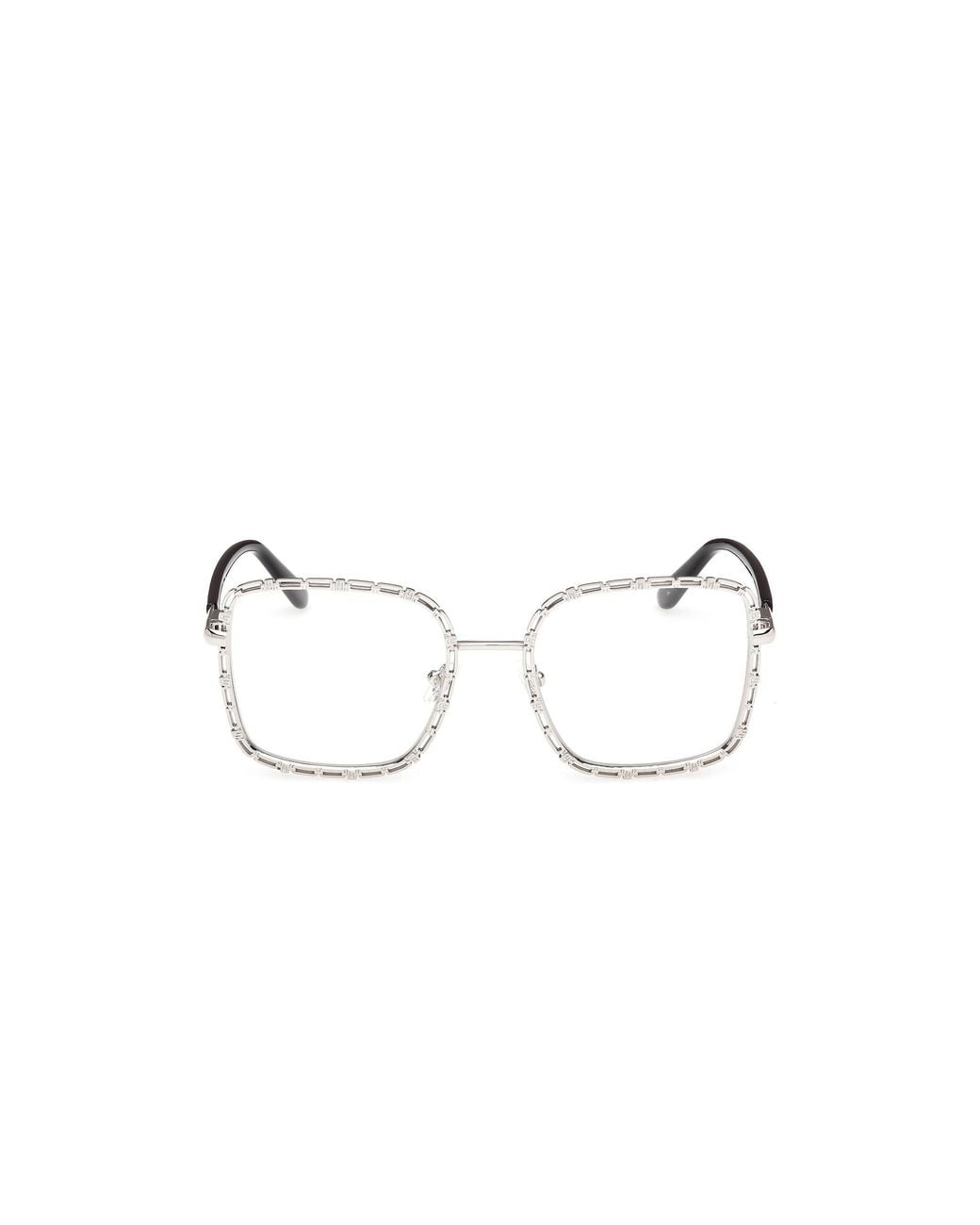 Guess Black Gu50364 010 Optical Frames Metal Squared Normal