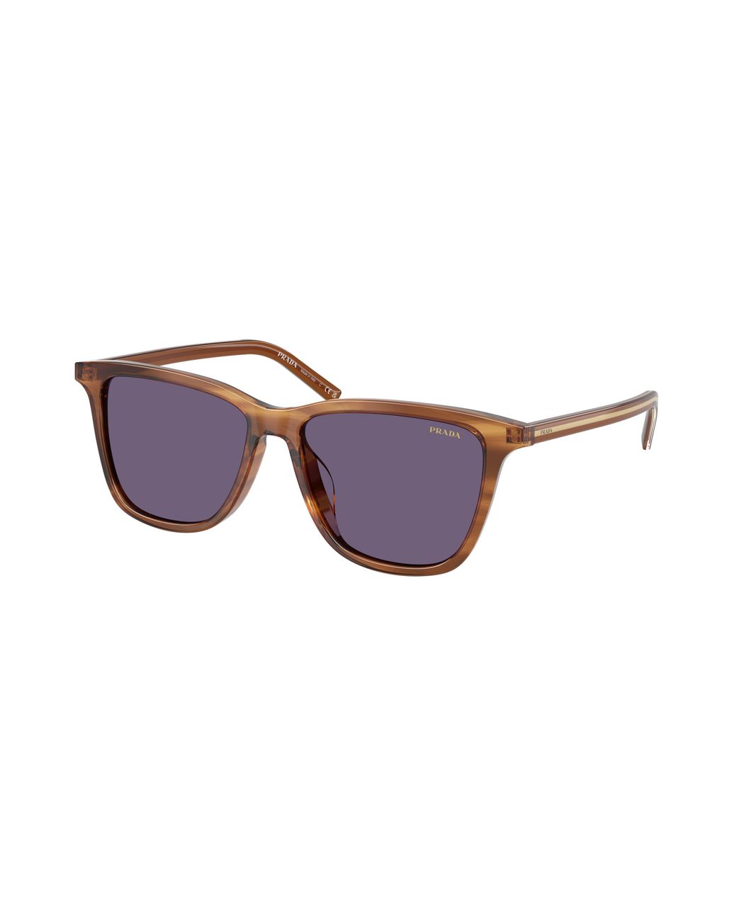 Prada Black Pr D18Sd 25O70W Sunglasses Acetate Squared Normal