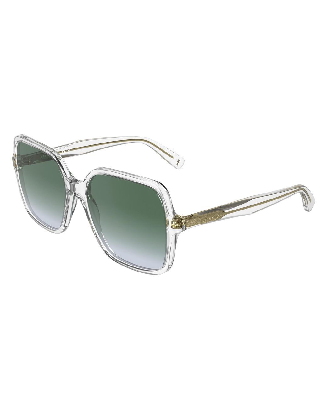 Longchamp Black Lo808S 900 Sunglasses Acetate Squared Normal