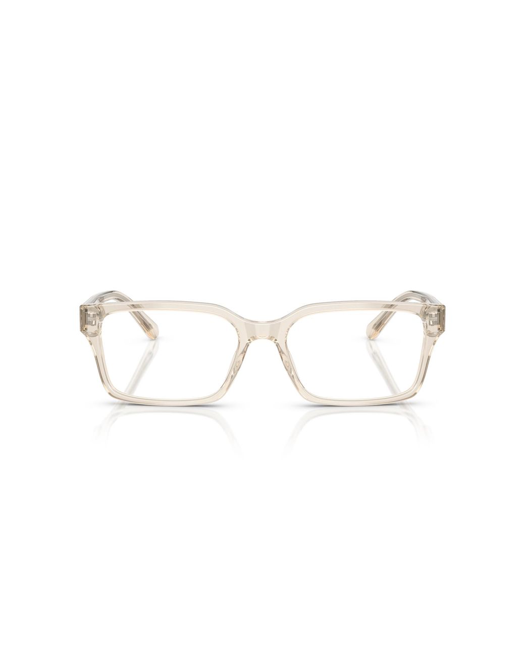 Emporio Armani Black Ea3244 6179 Optical Frames Acetate Squared Normal for men