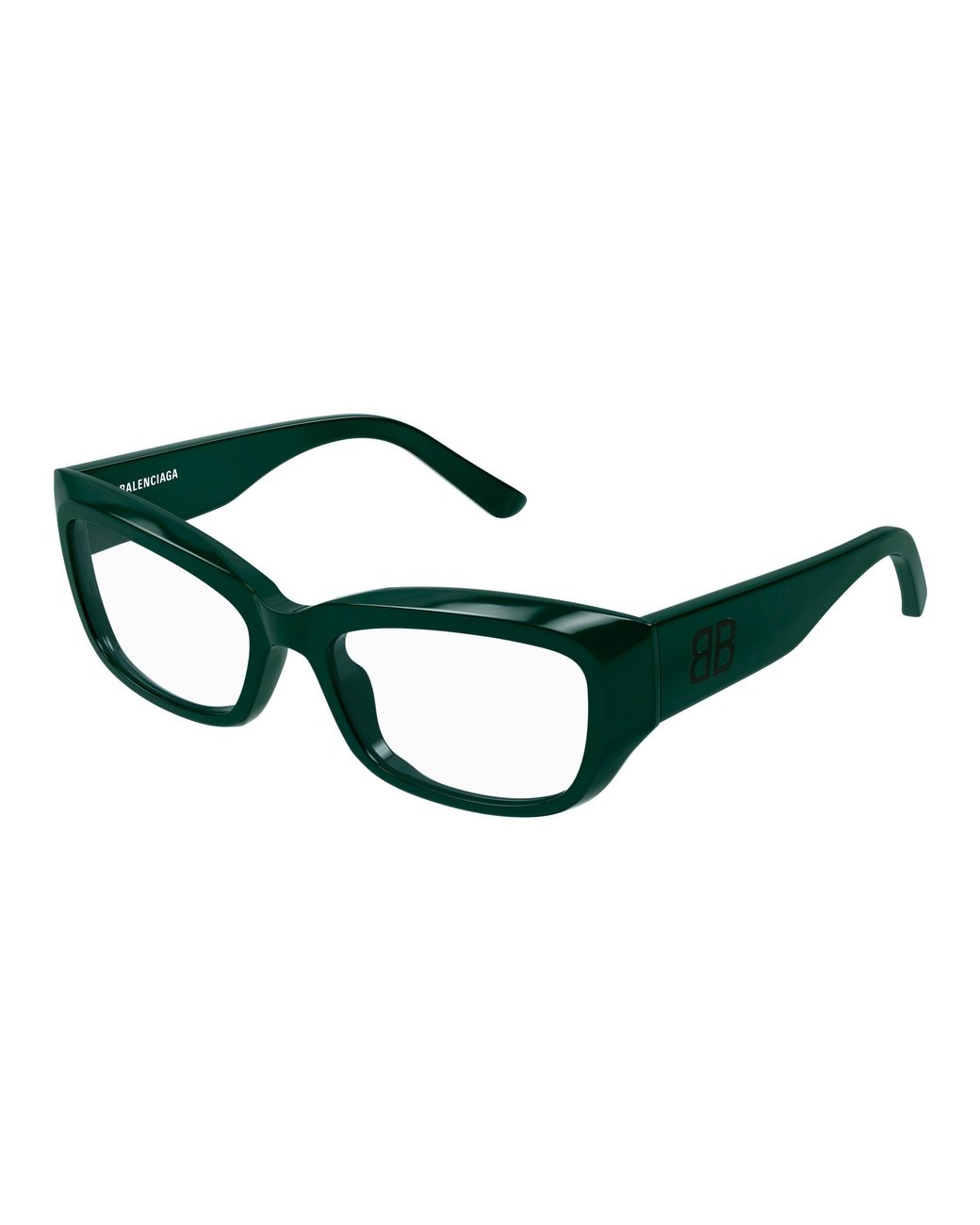 Balenciaga Black Bb0399O 004 Optical Frames Acetate Transparent Squared