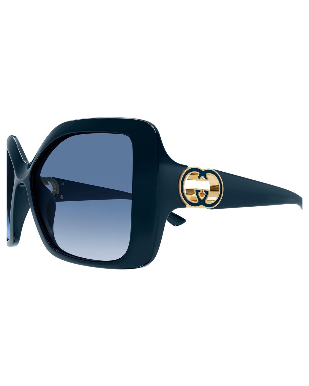 Gucci Black Gg2015S 007 Sunglasses Injected Squared