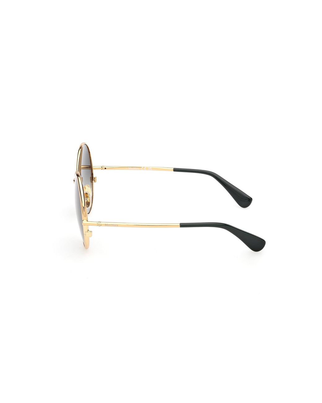 Max Mara Black Mm0191 32A Sunglasses Metal Round Normal