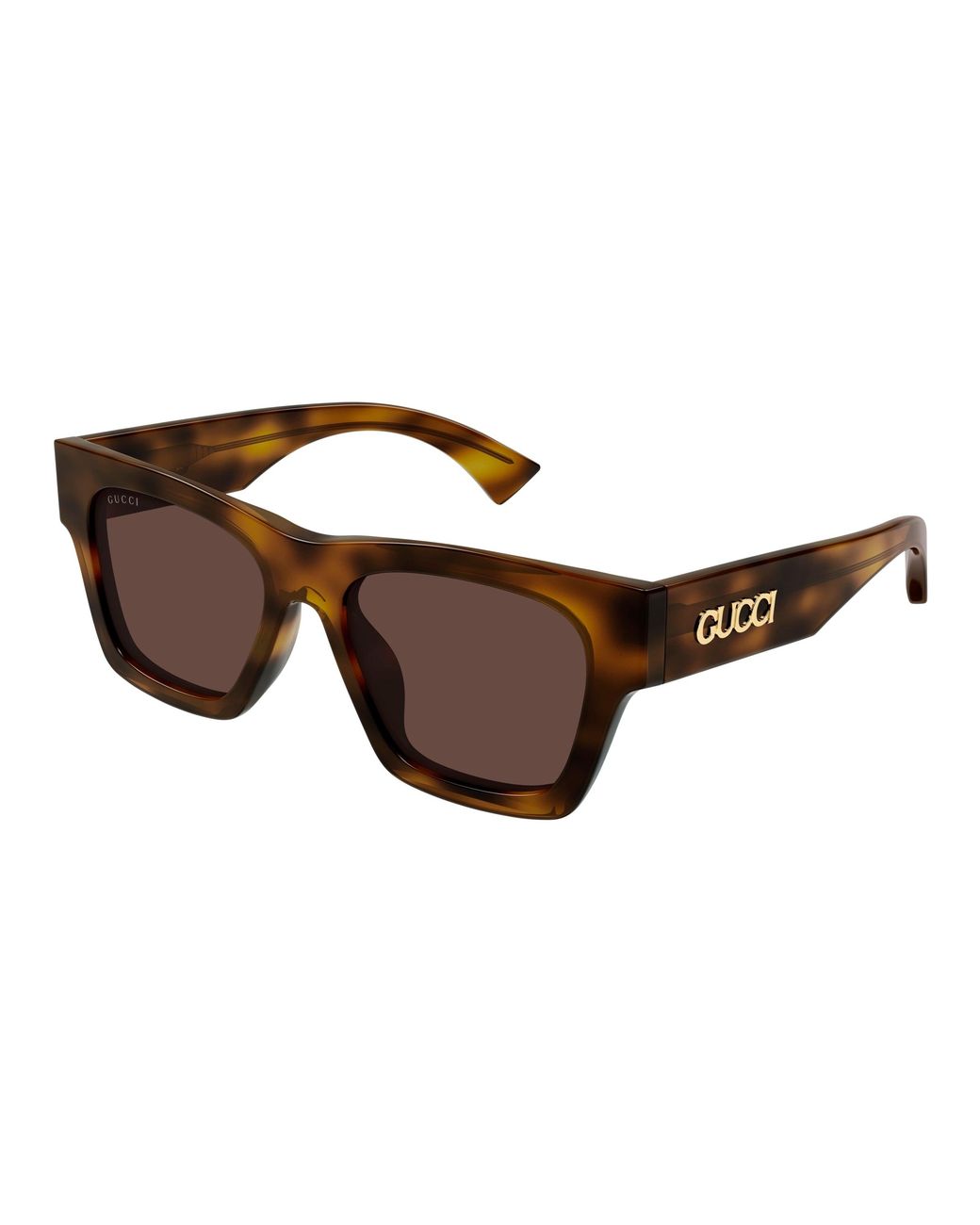 Gucci Black Gg1835Sa 002 Sunglasses Acetate Squared