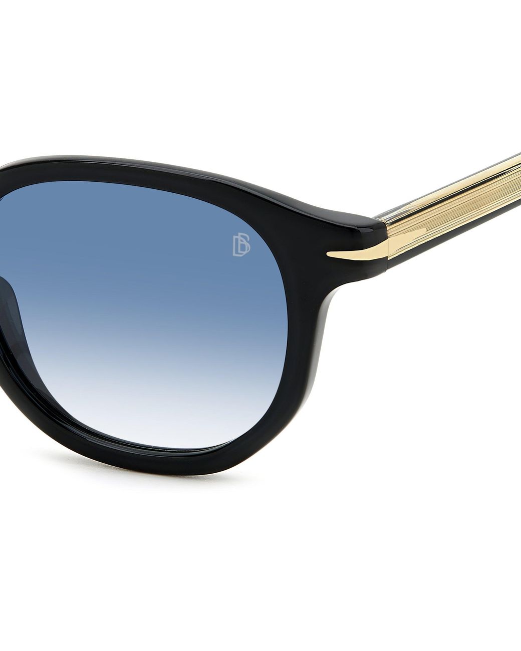 David Beckham Black Db 1007/S 807/F9 Sunglasses Acetate Pantos