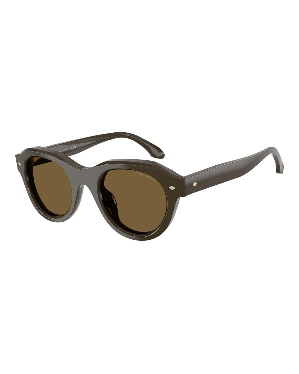 Giorgio Armani Black Ar8261U 643473 Sunglasses Acetate Round Normal for men