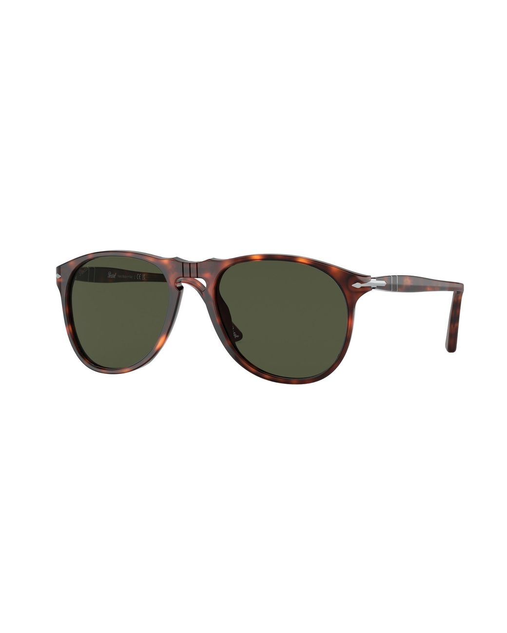 Persol Black Po9649S 24/31 Sunglasses Acetate Pilot Normal for men