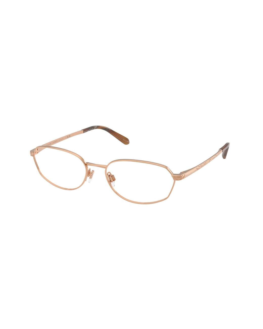 Ralph Lauren Black Rl5140 9329 Optical Frames Metal Transparent Geometric Normal