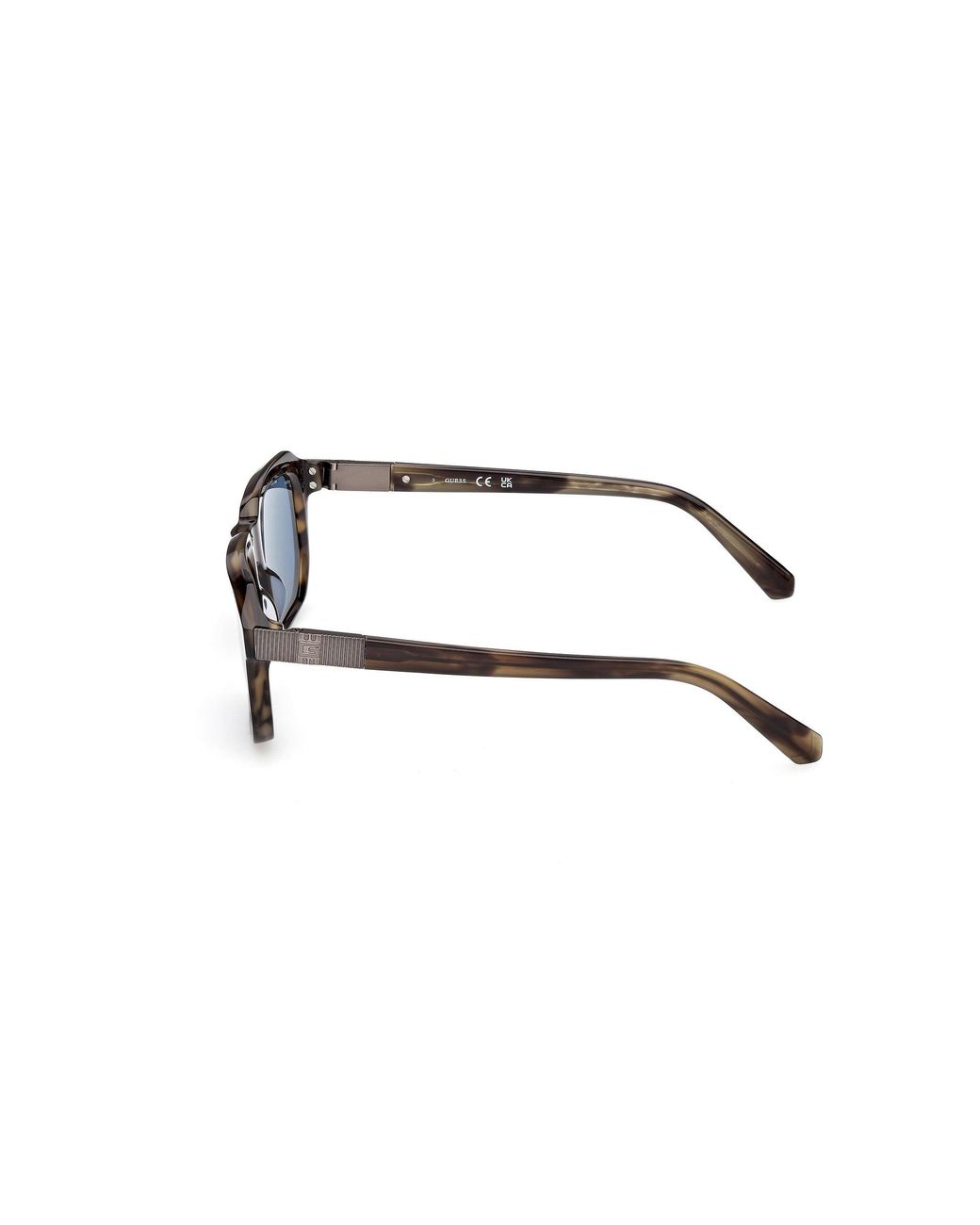 Guess Black Gu00278 98V Sunglasses Acetate Squared Normal for men