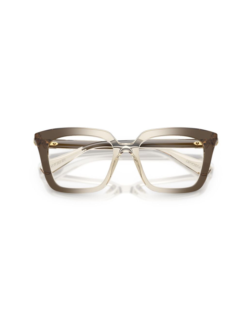Swarovski Black Sk2043 1123 Optical Frames Acetate Transparent Squared Normal