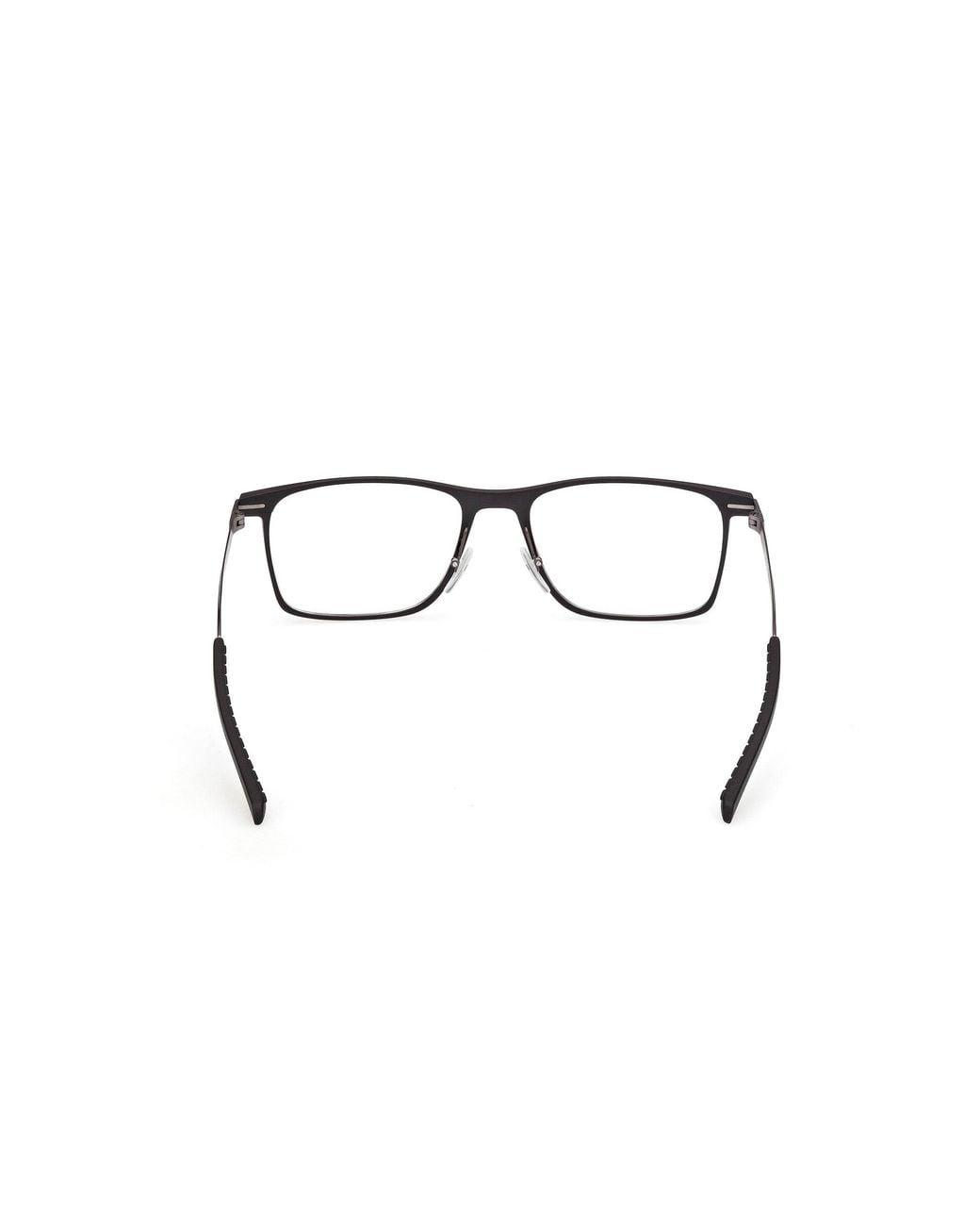Adidas Originals Black Sp5105 002 Optical Frames Metal Squared Normal for men