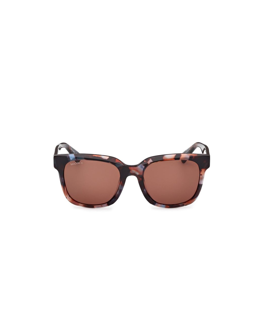 MAX&Co. Black Mo0146 54E Sunglasses Acetate Squared Normal